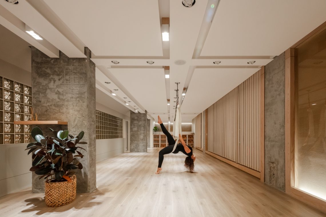 Sample yoga studio